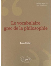 Le vocabulaire grec de la...