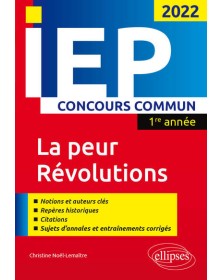 Concours commun IEP 2022....