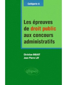 Les épreuves de droit...