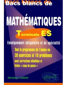 Bacs blancs Terminale ES...