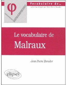 Le vocabulaire de Malraux