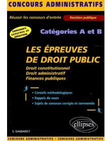 Les épreuves de droit...
