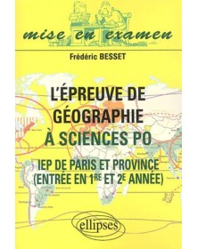 L'épreuve de géographie à...