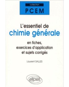 L'essentiel de chimie générale