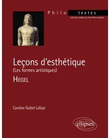 Hegel, Leçons d'esthétique...