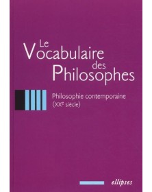 vocabulaire des philosophes...