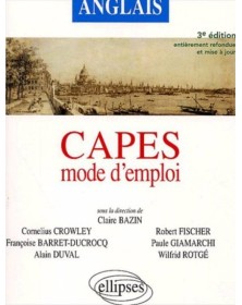 Capes d'anglais - Mode...