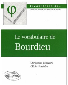 Le vocabulaire de Bourdieu