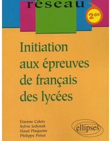 Initiation aux épreuves de...
