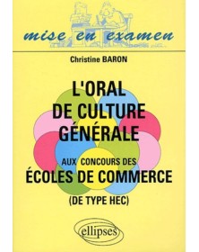 oral de culture générale...