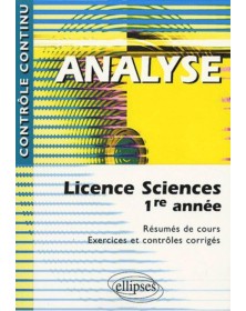 Analyse - Licence sciences...