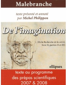 De l'imagination - Malebranche