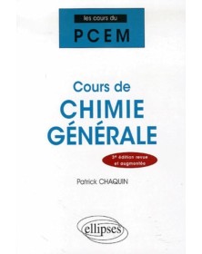 Cours de chimie générale,...