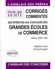 Corrigés commentés des...