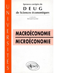 Épreuves corrigées du DEUG...