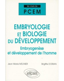 Cours du PCEM - Embryologie...