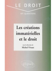 Les créations immatérielles...