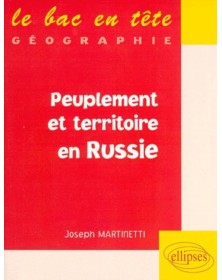 Peuplement et territoire en...