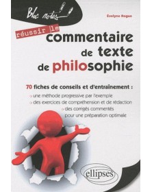 Le commentaire de texte de...