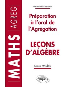 Leçons d'algèbre -...