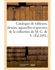 Catalogue de tableaux,...