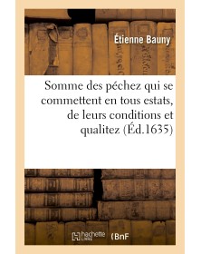 Somme des péchez qui se...