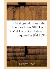 Catalogue d'un beau...