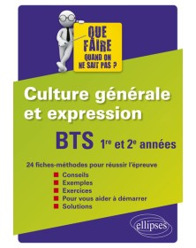 BTS Culture générale et...
