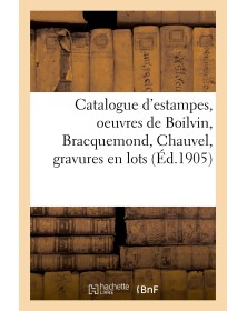 Catalogue d'estampes...