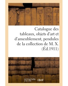 Catalogue des tableaux...