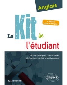 Anglais. Le kit de...