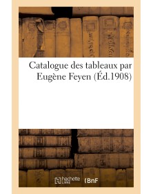 Catalogue des tableaux par...