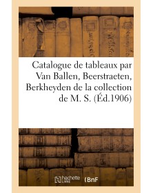 Catalogue des tableaux...