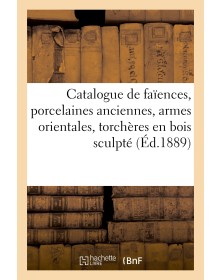 Catalogue de faïences,...