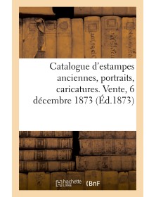 Catalogue d'estampes...
