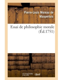 Essai de philosophie morale