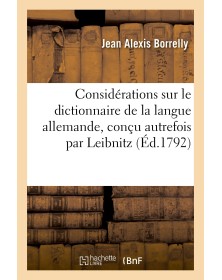 Considérations sur le...