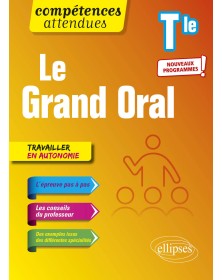 Le Grand oral - Terminale