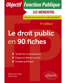 Le droit public en 90 fiches