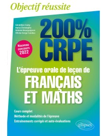 L'épreuve orale de leçon de...