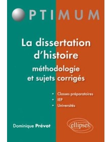 La dissertation d'histoire...
