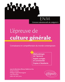 L'épreuve de culture...
