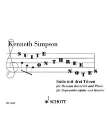 Suite on 3 Notes