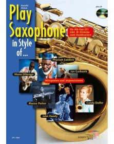 Play Saxophone in Style of ...