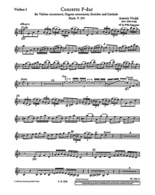Concerto Fa majeur