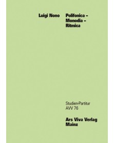 Polifonica - Monodia - Ritmica