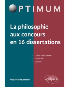 La philosophie aux concours...