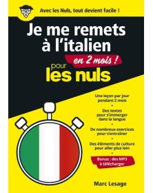 Je me remets à l'italien en...