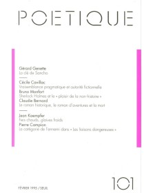 Poétique, n° 101, tome 1