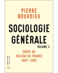 Sociologie générale vol 1